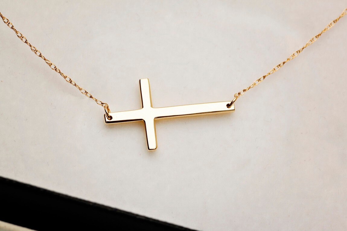 Emaga Złoty naszyjnik NZX4343